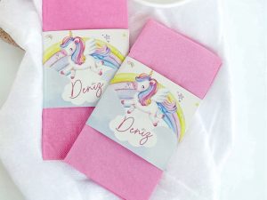 Little Unicorn Peçete Etiketli